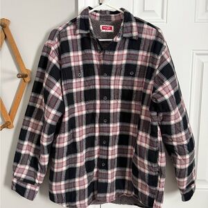 Wrangler Classic Black and Red Checkered Shirt